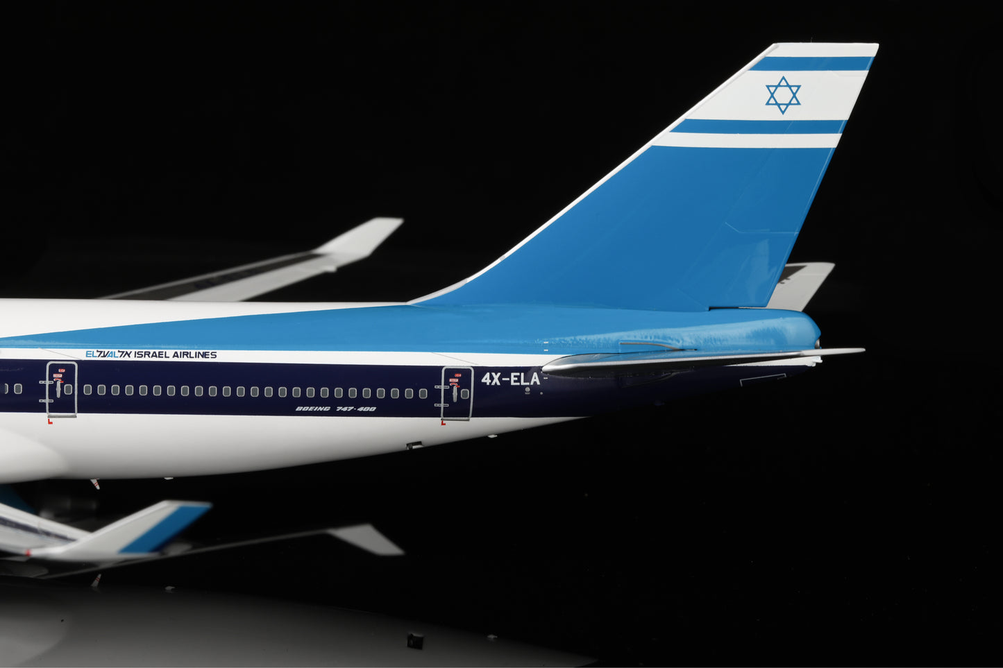 EL AL Airlines Boeing 747-400 4X-ELA Scale 1:200