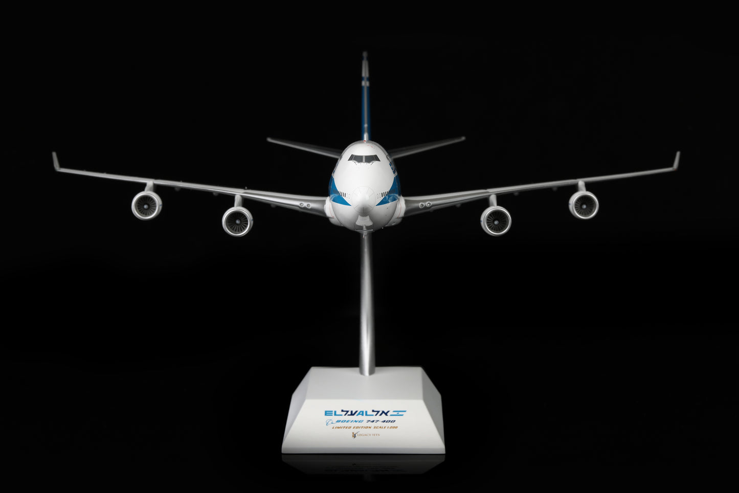 EL AL Airlines Boeing 747-400 4X-ELA Scale 1:200