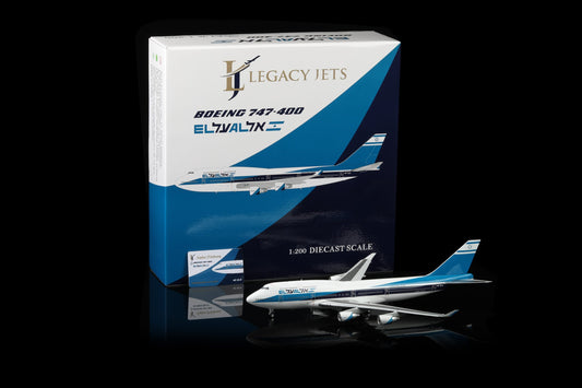 EL AL Airlines Boeing 747-400 4X-ELA Scale 1:200