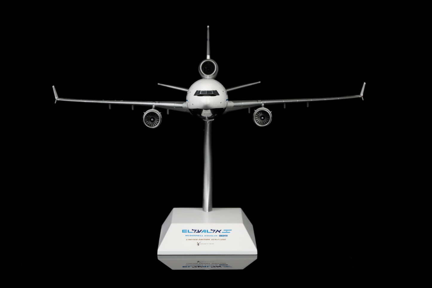 EL AL Airlines (Op'd by World Airways) McDonnell Douglas MD-11 N278WA Scale 1:200