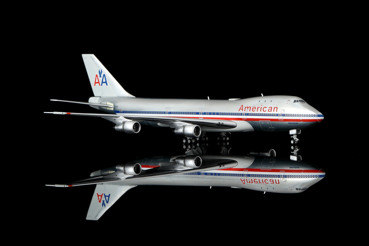 American Airlines (Leased from Pan Am) Jumbo Jet N740PA Scale 1:400