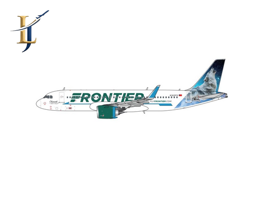 (Retailer Exclusive) Frontier Airlines Airbus A320 N369FR Scale 1:400
