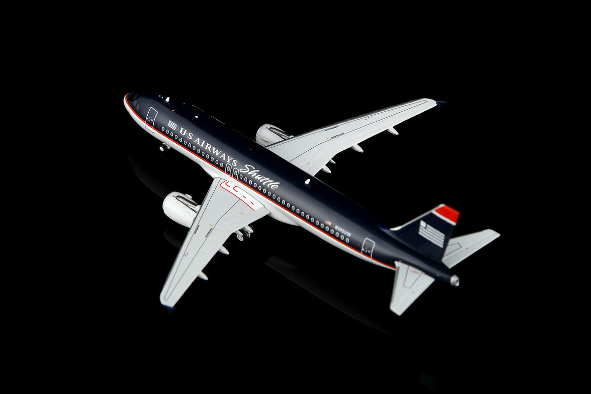 US Airways (Shuttle) Airbus A320 N105UW Scale 1:400