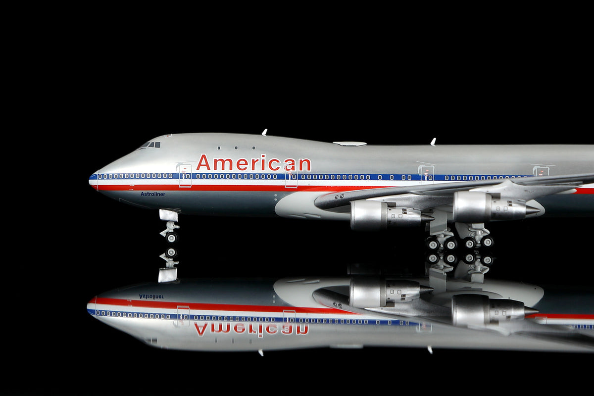 American Airlines (Leased from Pan Am) Jumbo Jet N740PA Scale 1:400
