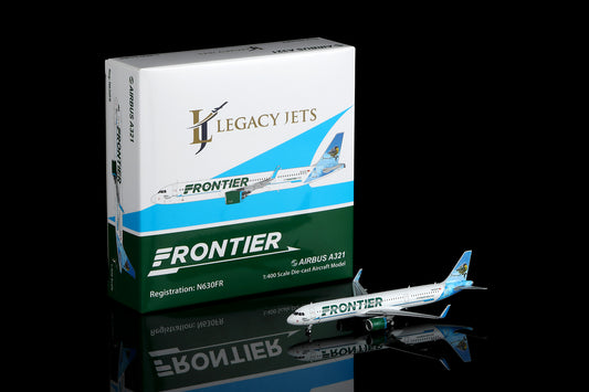 Frontier Airlines Airbus A321 N630FR Scale 1:400