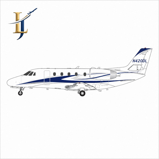 Citation 560XL N420DL Scale 1:50