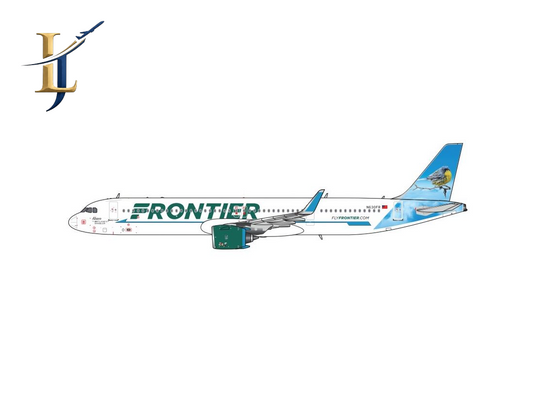 (Retailer Exclusive) Frontier Airlines Airbus A321 N630FR Scale 1:400