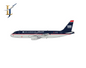 US Airways (Shuttle) Airbus A320 N105UW Scale 1:400