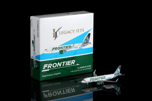 Frontier Airlines Airbus A320 N369FR Scale 1:400